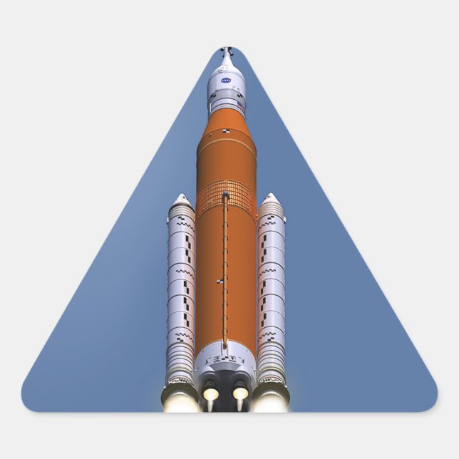 NASA SLS Space Launch System Triangle Sticker (Front)