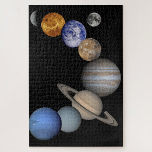 NASA Solar System Puzzles