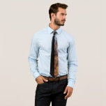 NASA Space Luminous Nebula Half Black Neck Tie NASA Space Luminous Nebula Half Black Neck Tie