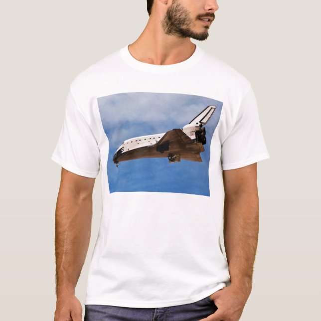 NASA Space Shuttle Atlantis STS-30 Landing T-Shirt (Front)