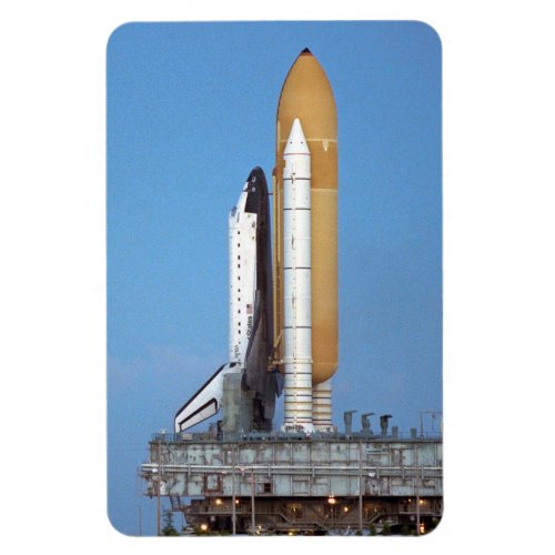 NASA Space Shuttle Atlantis STS_86 Launch Rollout Magnet