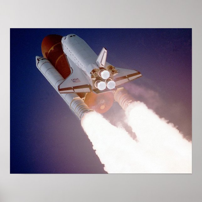 NASA Space Shuttle Photo Poster (Front)