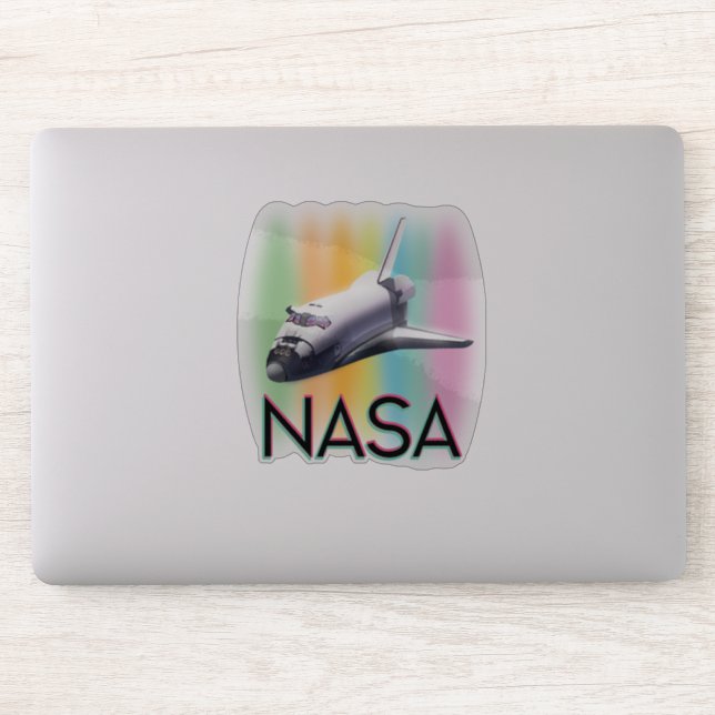 NASA Space Shuttle Sticker (Computer)