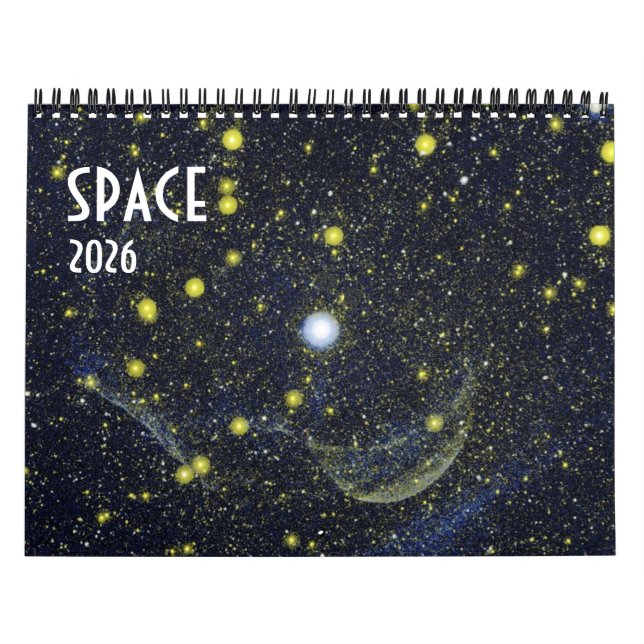 NASA Space Universe Galaxy 2026 Calender Calendar (Cover)