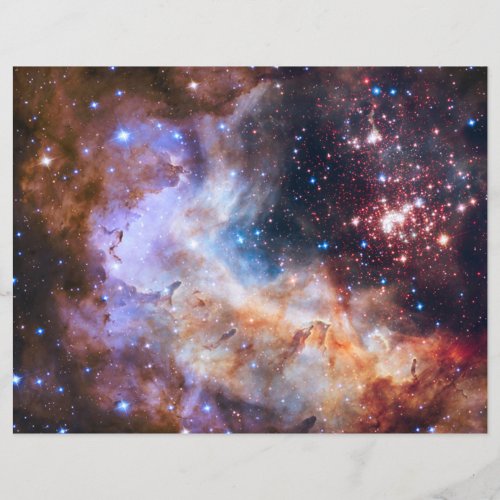 NASA Star Cluster Celestial Scrapbook Paper