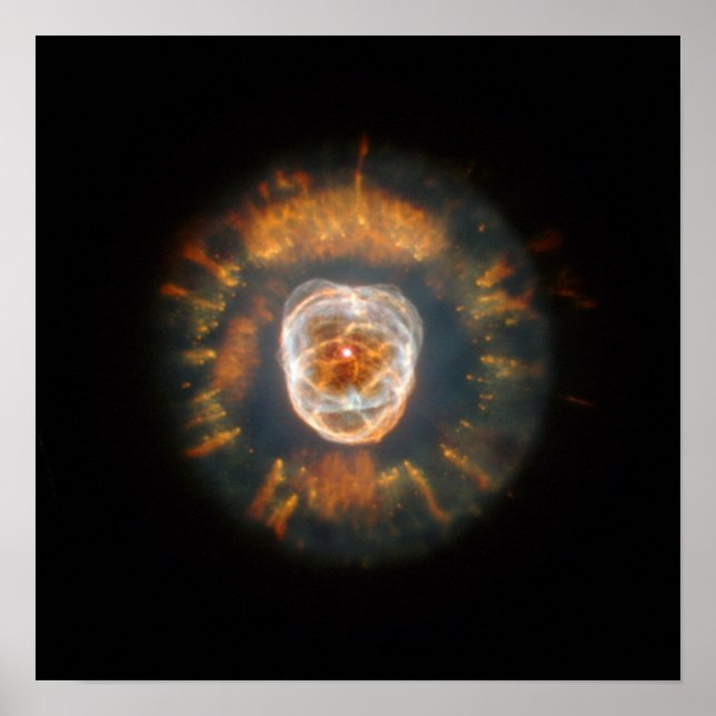 NASA - The Eskimo Nebula (NGC 2392) Poster (Front)
