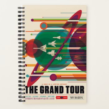 Nasa The Grand Tour Notebook by dzynwrld at Zazzle