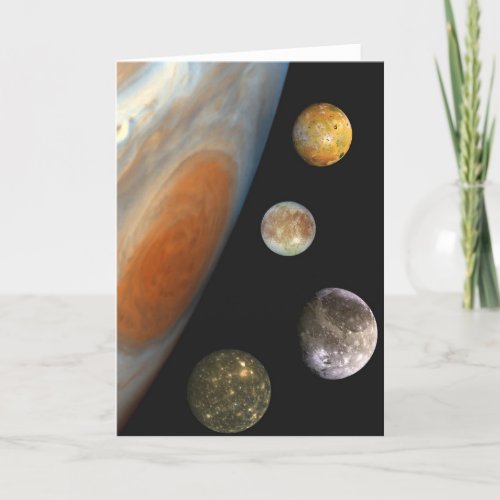 NASA  The Jovian System Card