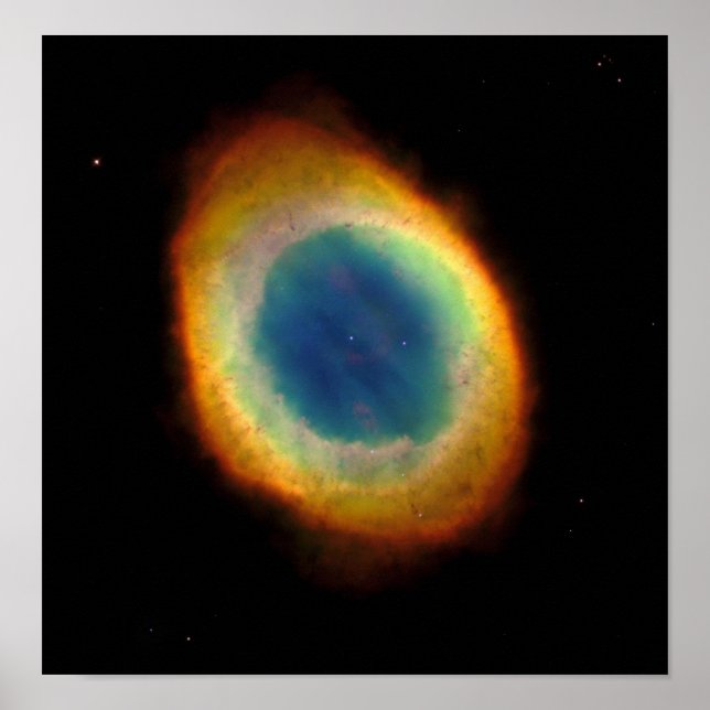 NASA - The Ring Nebula - M57 Poster (Front)