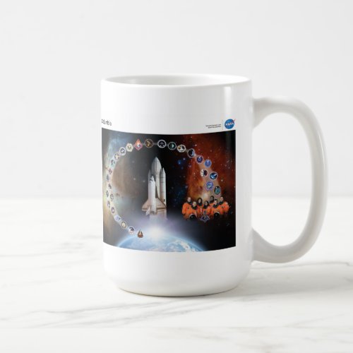 NASA Tribute To Space Shuttle Columbia Coffee Mug