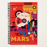 Nasa Visit Mars Notebook at Zazzle