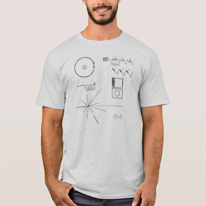 NASA Voyager Golden Record t-shirt