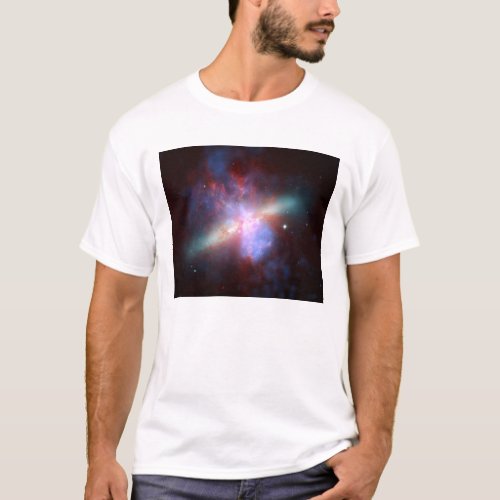 NASA _ X_ray_Visible_Infrared Image of M82 T_Shirt