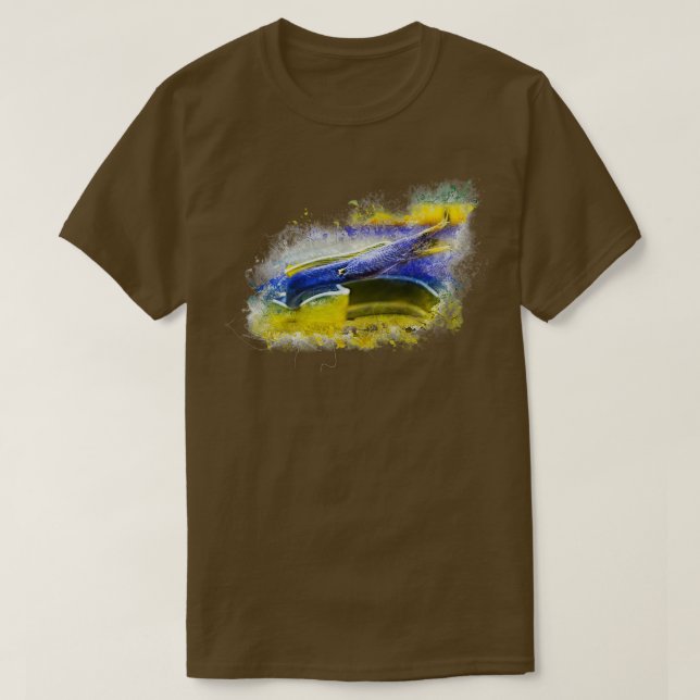 Nasal moray Rhinomuraena quaesita T-Shirt (Design Front)
