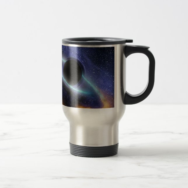 NASAs Black hole PIA01884 Travel Mug (Right)