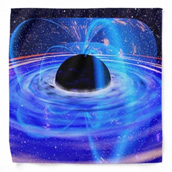 Nasa's Blue Black Hole Bandana by stargiftshop at Zazzle