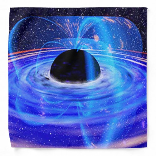 NASAs Blue Black Hole Bandana
