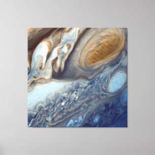 NASAs Jupiter Swirls Canvas Print