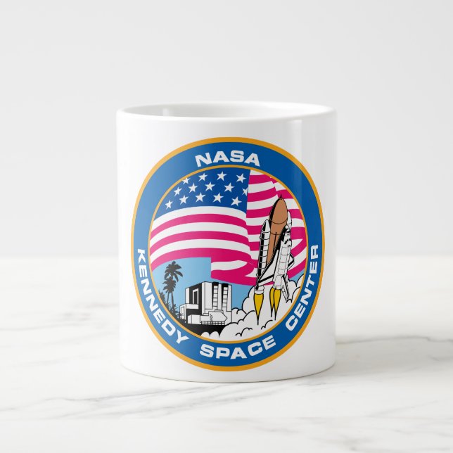 NASA's Kennedy Space Center  Giant Coffee Mug (Front)