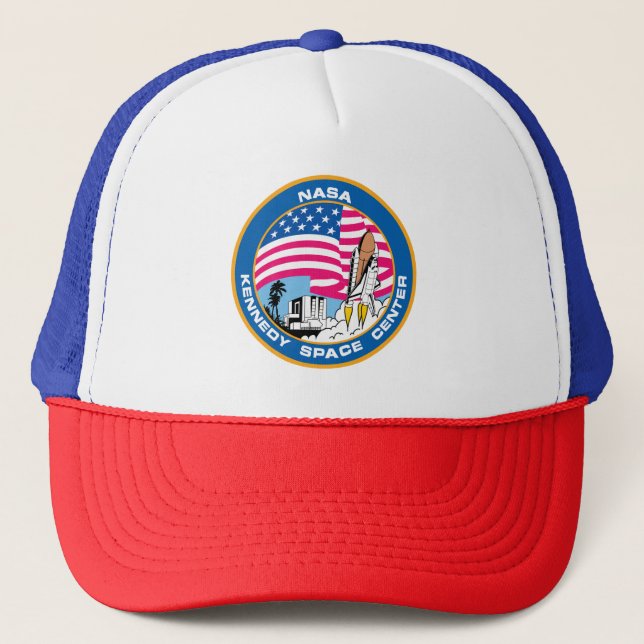 NASA's Kennedy Space Center Trucker Hat (Front)