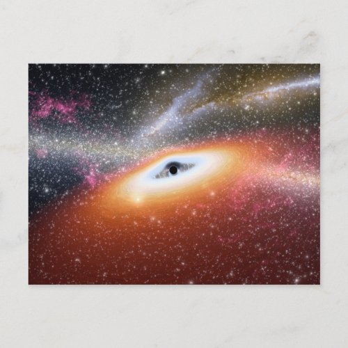 NASAs Massive Black Hole Postcard