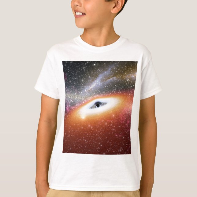NASAs Massive Black Hole T-Shirt (Front)