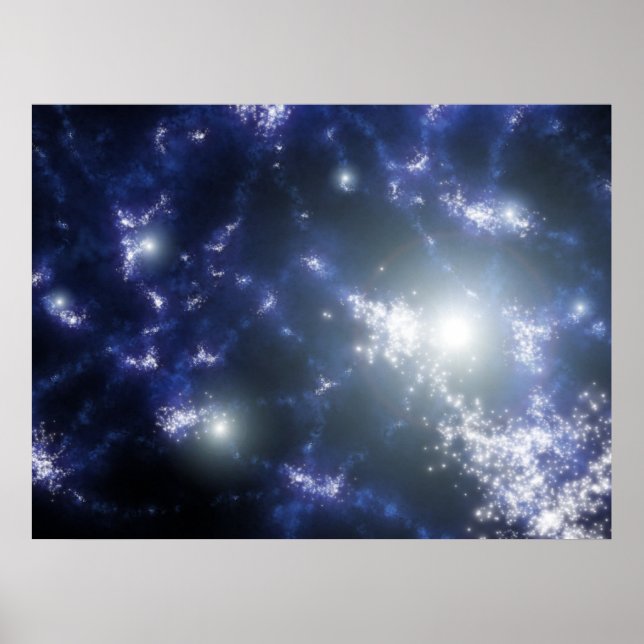 NASAs Out of the Darkness Comes Stars Poster (Front)