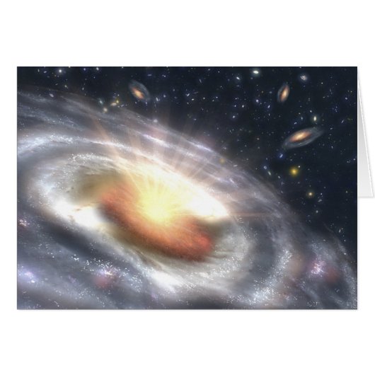 NASAs Quasar Black Hole Cards (Front Horizontal)