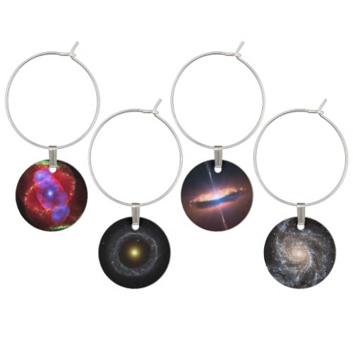 NASAs SIG10_012  Disk Galaxy Wine Charm