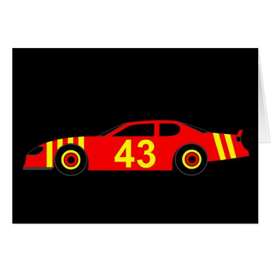 Nascar Cards (Front Horizontal)