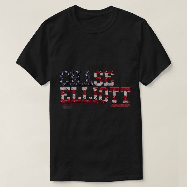 NASCAR - Chase Elliott - Americana T-Shirt (Design Front)