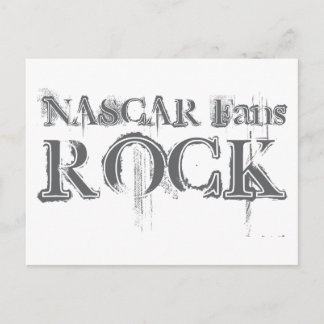 NASCAR Fans Rock Postcard