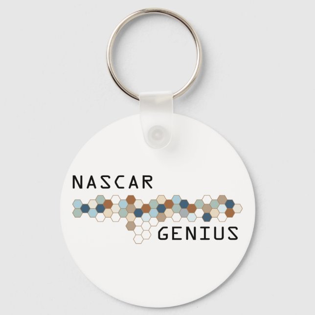 NASCAR Genius Keychain (Front)