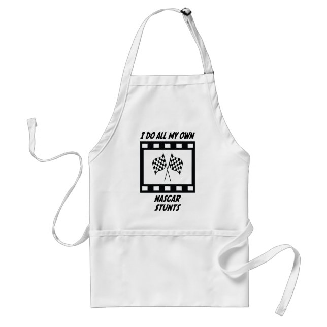 NASCAR Stunts Adult Apron (Front)