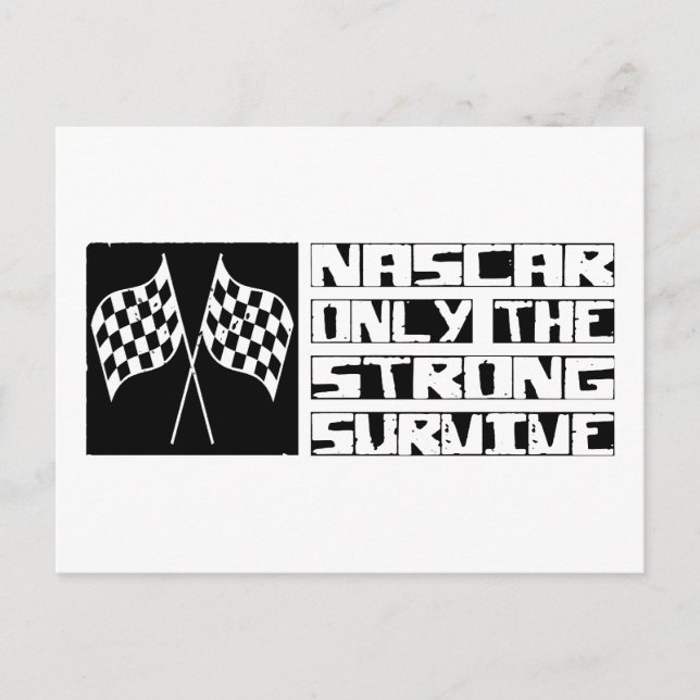 NASCAR Survive Postcard (Front)