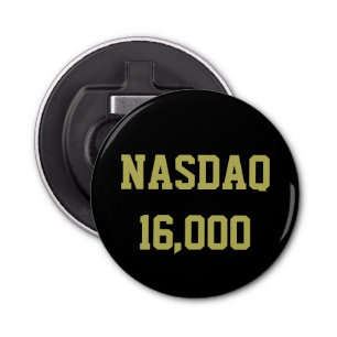 NASDAQ 16000 Stock Market Celebration Bottle Opener