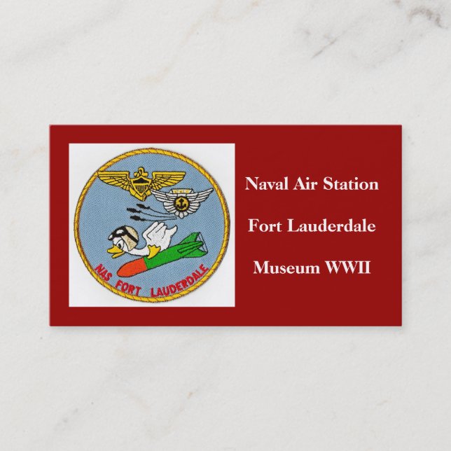 NASFL Logo Business Card (Front)