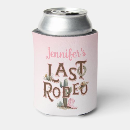 Nash Bash Last Rodeo Bachelorette Can Cooler