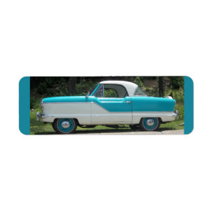 Nash Hudson Metropolitian blue and white Label