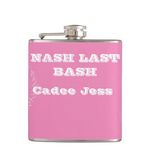 Nash Last Bash Bachelorette Party  Flask