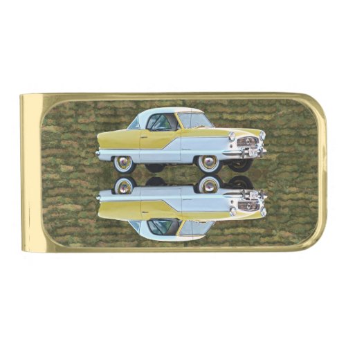 Nash Metropolitan Gold Finish Money Clip