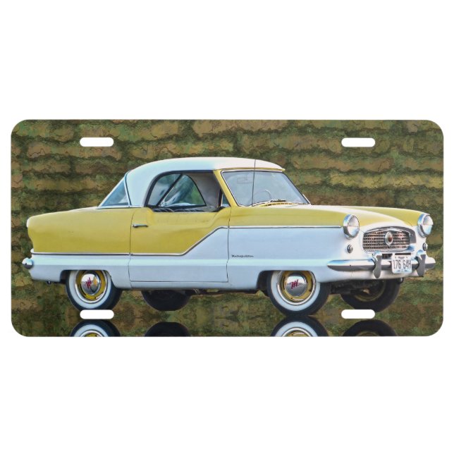 Nash Metropolitan License Plate (Front)