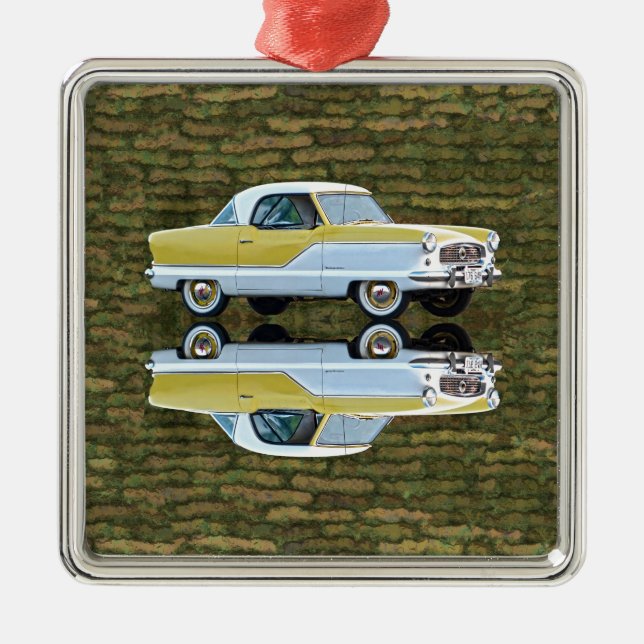 Nash Metropolitan Metal Ornament (Front)