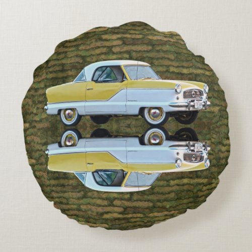 Nash Metropolitan Round Pillow