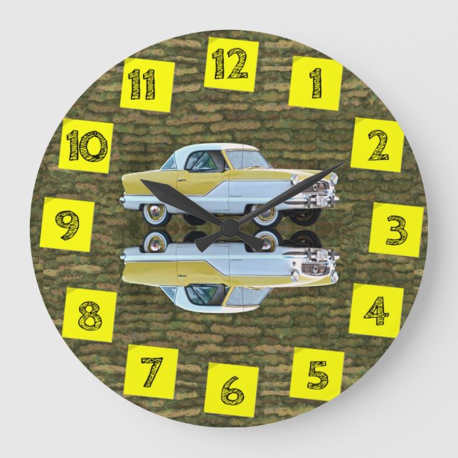 Nash Metropolitan Wall Clock (Front)
