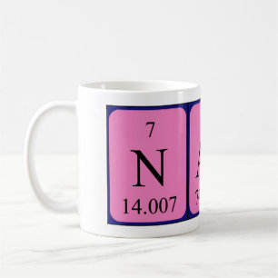 Nash periodic table name mug