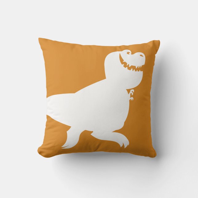 Nash Silhouette Throw Pillow (Front)