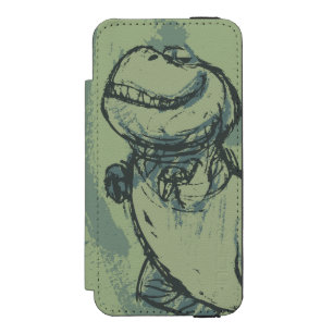Nash Sketch Wallet Case For iPhone SE/5/5s