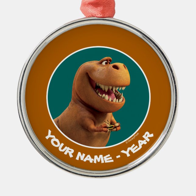 Nash With Bug Metal Ornament (Front)