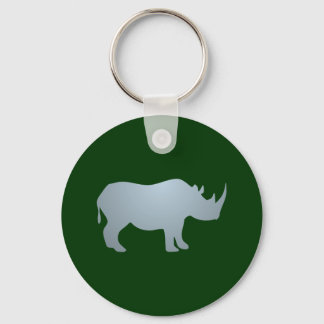 Nashorn rhino rhinoceros keychain